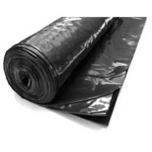 Black Construction Polythene Sheet